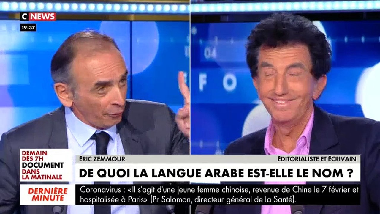 "Je n'ai pas envie d'entendre vos fausses leçons d'histoire" : Clash entre Jack Lang et Eric Zemmour sur CNews