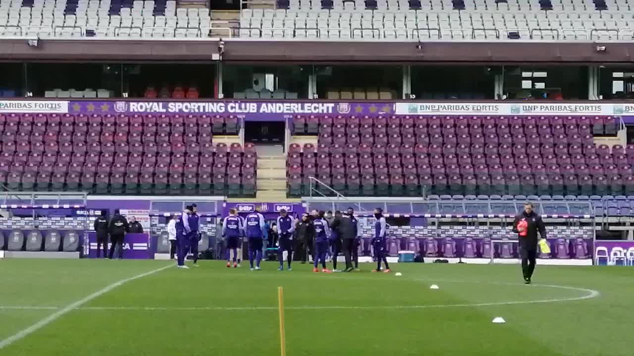 Entraînement ouvert d'Anderlecht