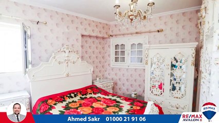 شقة للبيع 125 م محرم بك ( محور المحمودية )