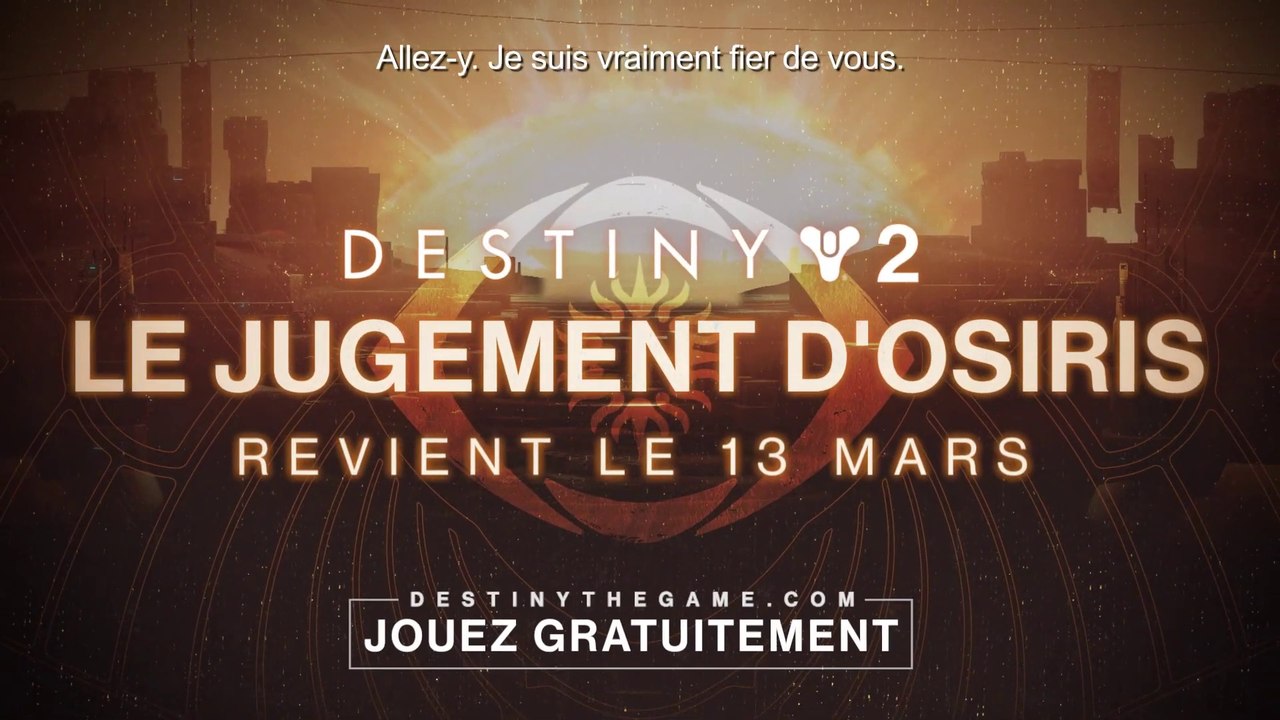Destiny 2 - Carnet des développeurs "Le Jugement d'Osiris est de retour"