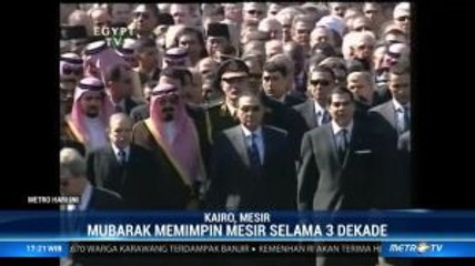 Mantan Presiden Mesir Hosni Mubarak Tutup Usia