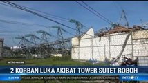 Tower SUTET Rembang Roboh, Satu Rumah Rusak dan Dua Orang Luka-luka