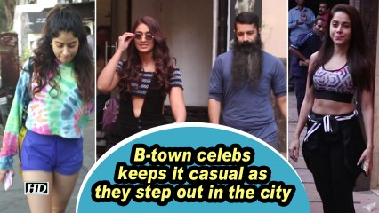 B-town celebs keeps it casual as they step out in the city
