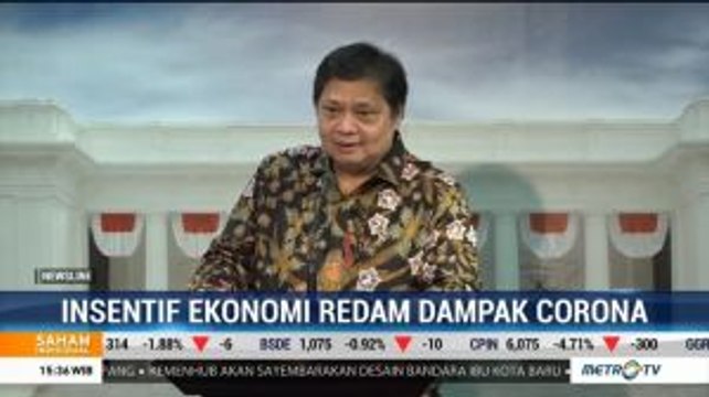 Pemerintah Keluarkan Insentif Ekonomi Redam Dampak Virus Corona
