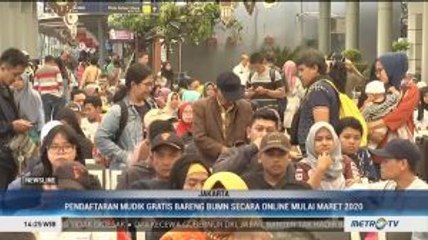Pendaftaran Mudik Gratis Bareng BUMN Dibuka Maret 2020