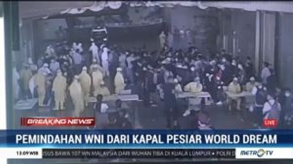 188 WNI dari Kapal World Dream Diperkirakan Tiba di Pulau Sebaru pada 28 Februari