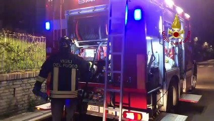 Santarcangelo - Incendio di un'abitazione (26.02.20)