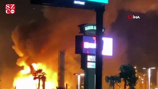 ABD’de petrol rafinerisinde yangın