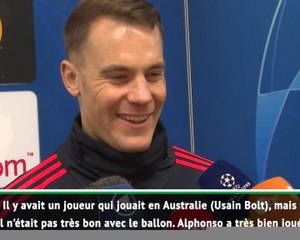 Quand Neuer se moque d'Usain Bolt