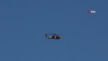 Suriye sınırında askeri helikopter hareketliliği