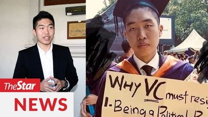 Student activist charged over UM convocation protest