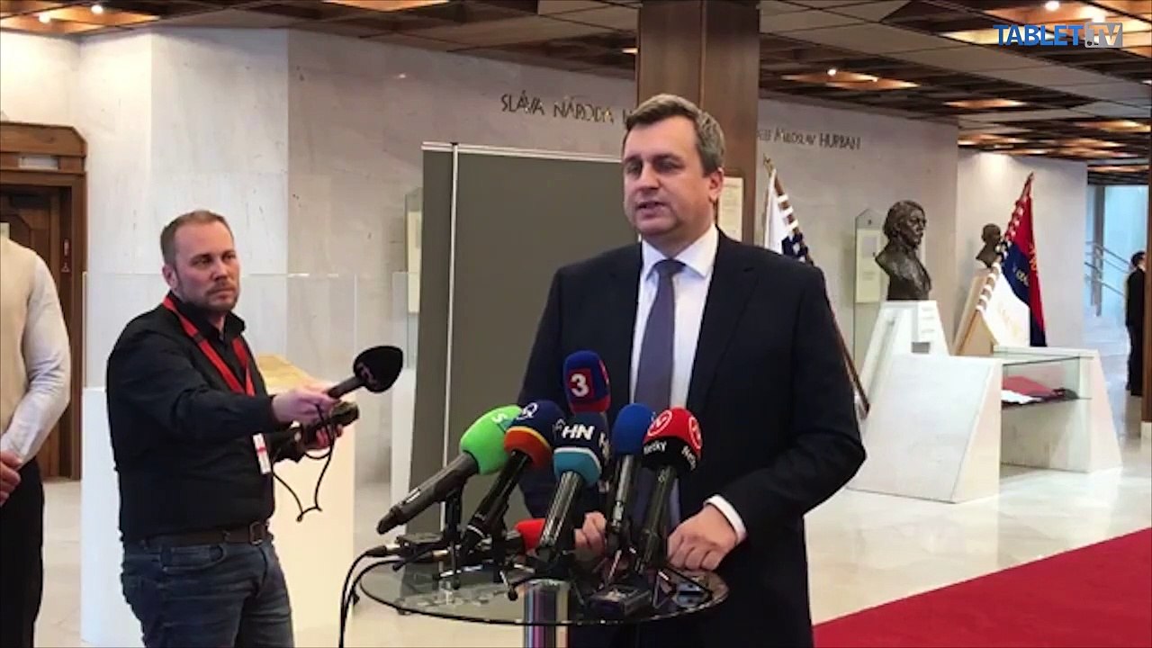 ZÁZNAM: Brífing predsedu Národnej rady SR Andreja Danka