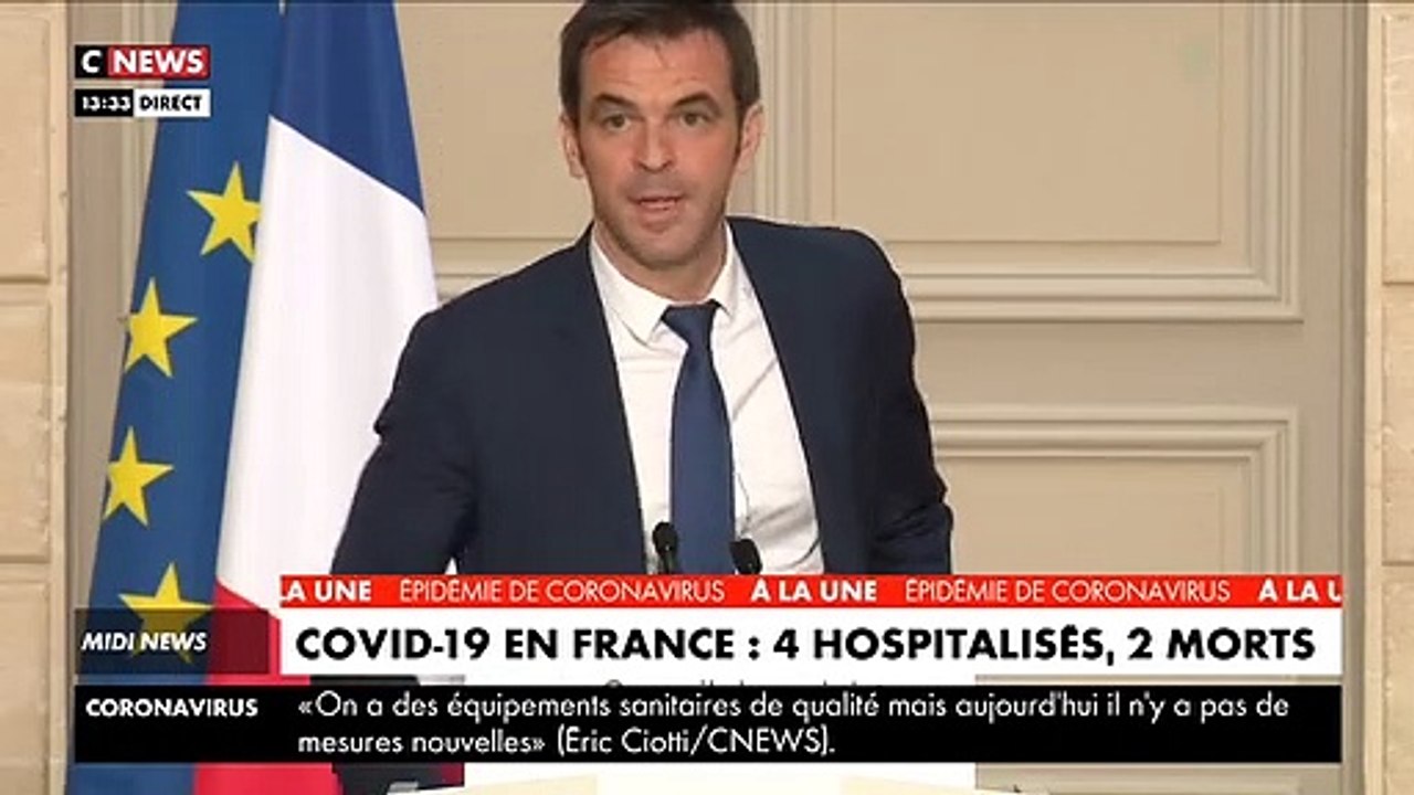 Coronavirus - Olivier Véran, ministre des Solidarités et de la santé: "Il n'y a pas de malade identifié à Turin. Il n'a pas lieu d'empêcher les supporters italiens de se rendre à ce match de football"