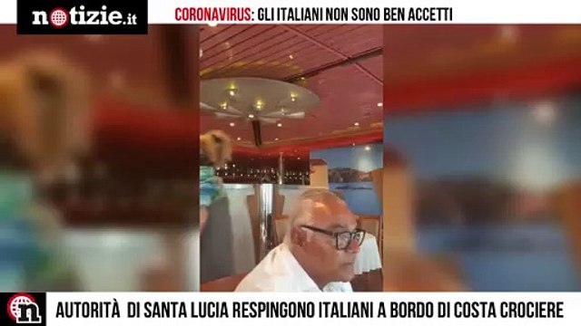 Coronavirus, italiani respinti a Santa Lucia: La crociera non può sbarcare | Notizie.it
