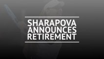 Maria Sharapova announces retirement