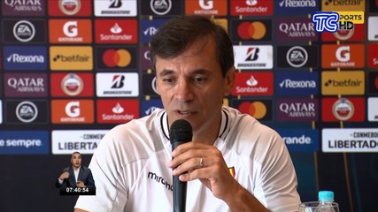 Fabián Bustos habla sobre su encuentro ante Cerro Porteño en Paraguay