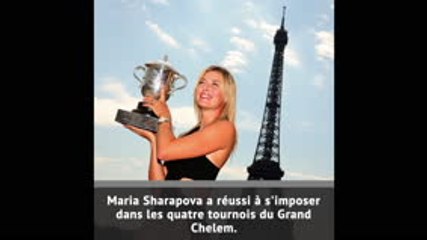 Sharapova range ses raquettes