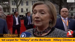 Hillary Clinton walks red carpet for -Hillary- at the Berlinale -- GERMANY