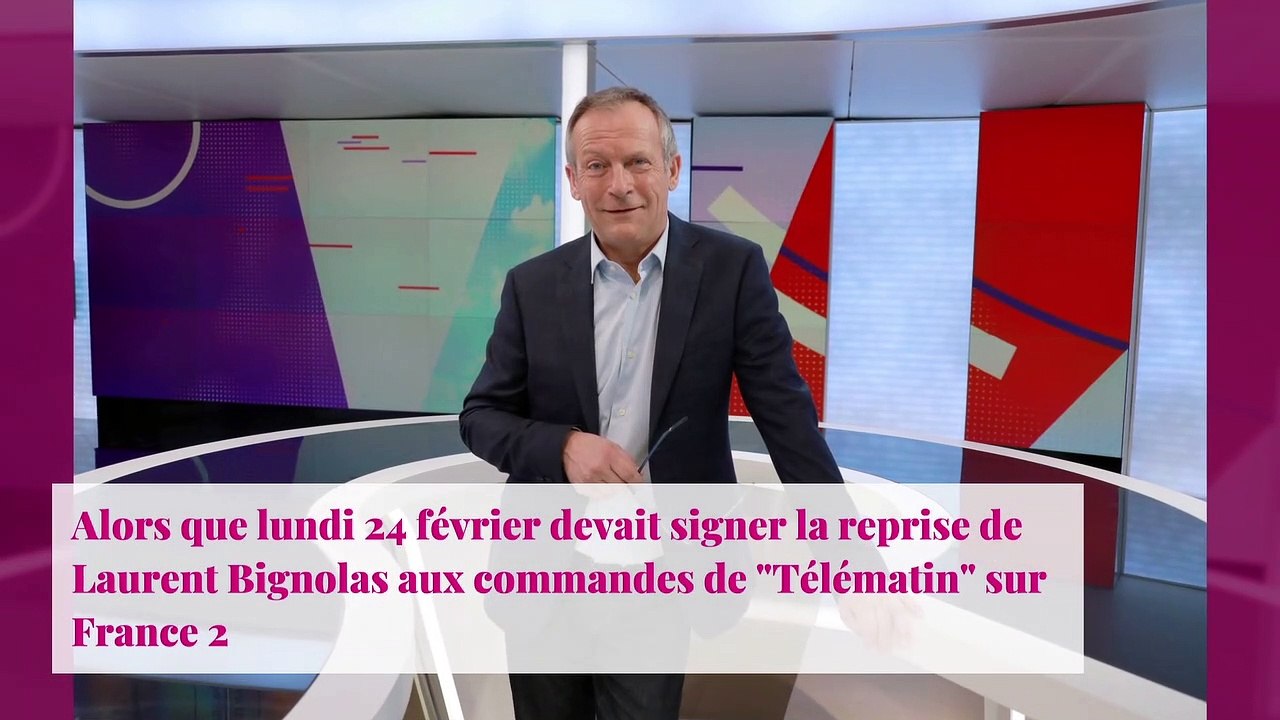 Coronavirus : Laurent Bignolas atteint ? L’animateur écarté de Télé Matin