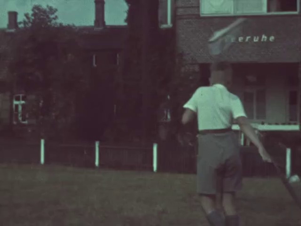 Langeoog 1938 Dorf Spielen