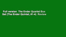 Full version  The Ender Quartet Box Set (The Ender Quintet, #1-4)  Review