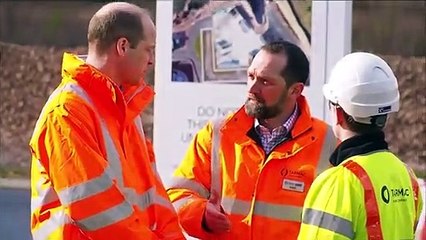 The Duke of Cambridge visits Tarmac's new centre