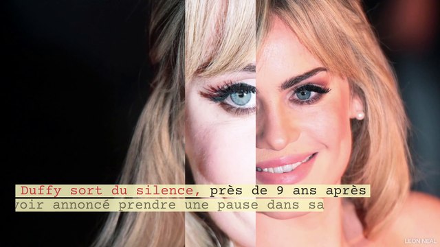 La chanteuse Duffy révèle avoir été violée, droguée et séquestrée