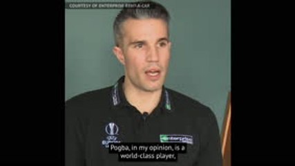 Pogba needs to say what he wants - Van Persie