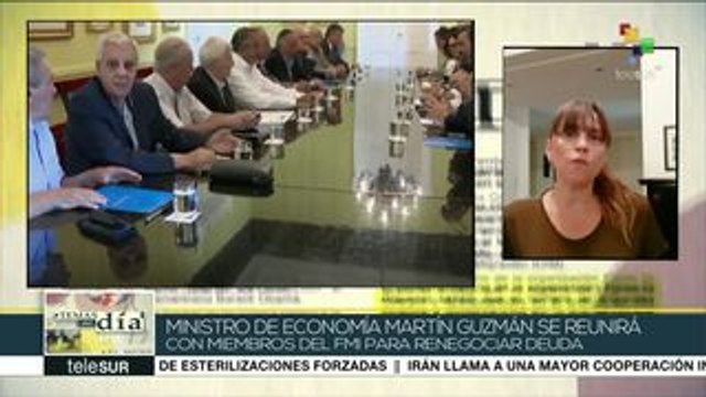 Argentina: min. de Economía se reunirá con acreedores de deuda en EEUU