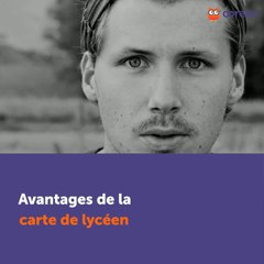 Avantages de la carte de lycéen - Vidéo Dailymotion