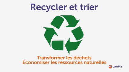 Recycler et trier ses déchets