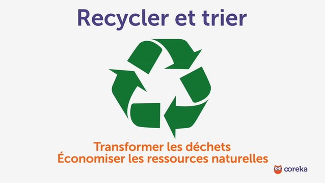 Recycler et trier ses déchets