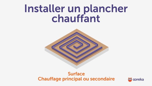 Installer un plancher chauffant