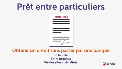 Le prêt entre particuliers