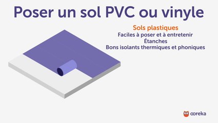 Poser un sol PVC ou vinyle