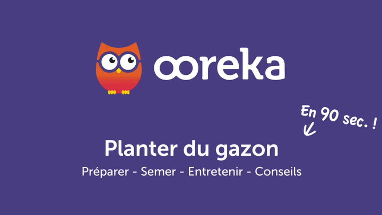 Planter du gazon