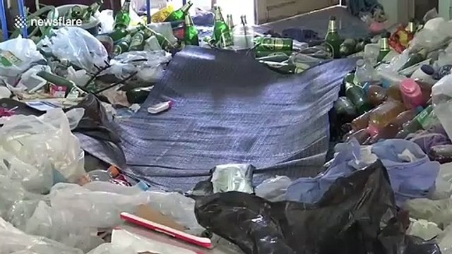 Tenant from hell leaves rented apartment in filthy condition in Thailand