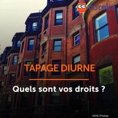 Tapage diurne : vos droits