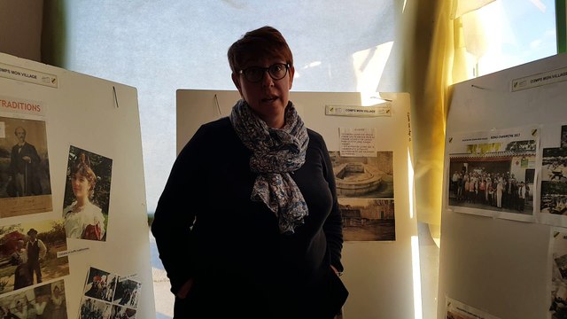 Delphine Bauduin-Lhermet, nouvelle présidente de l'association Comps mon village