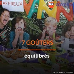 Goûters équilibrés