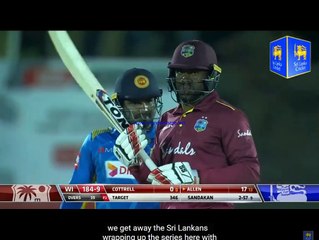 Sri Lanka won 2nd ODI Against WI