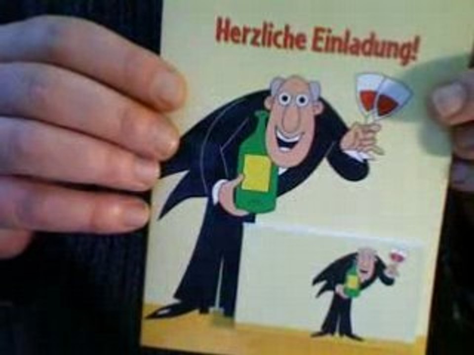 Flip Book / Carte de Voeux : A la tienne !