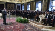 Mattarella incontra i Magistrati ordinari in tirocinio (26.02.20)