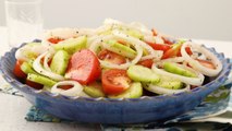 Marinated Cucumber, Onion, and Tomato Salad