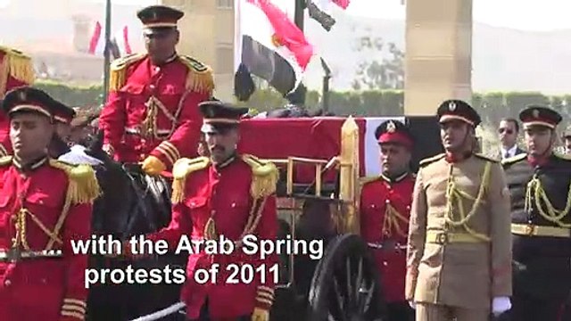 Egypt holds a funeral for ousted autocrat Mubarak in Cairo