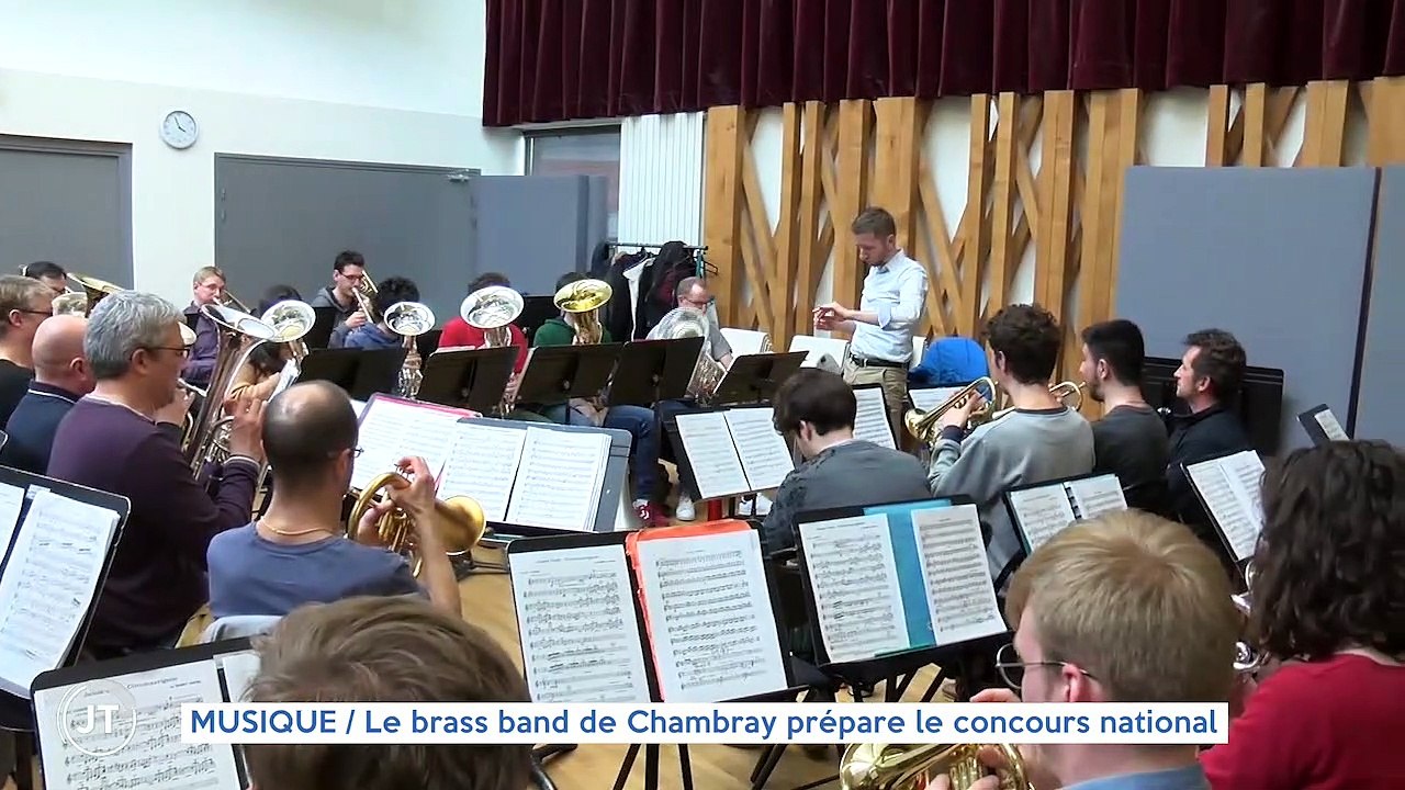 MUSIQUE Le brass band de Chambray prépare le concours national