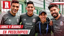 Lainez y Álvarez, en la lista preliminar de la Selección Mexicana para Preolímpico Sub 23
