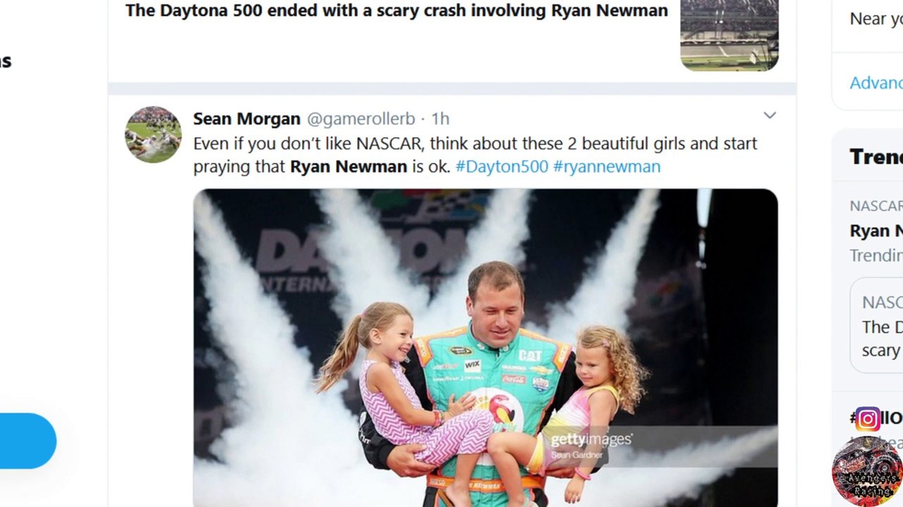 Ryan Newman crash at Daytona 500