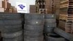 Receita Federal apreende pneus contrabandeados