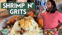 20 Dollar Chef - Shrimp N Grits and Labatt Blue
